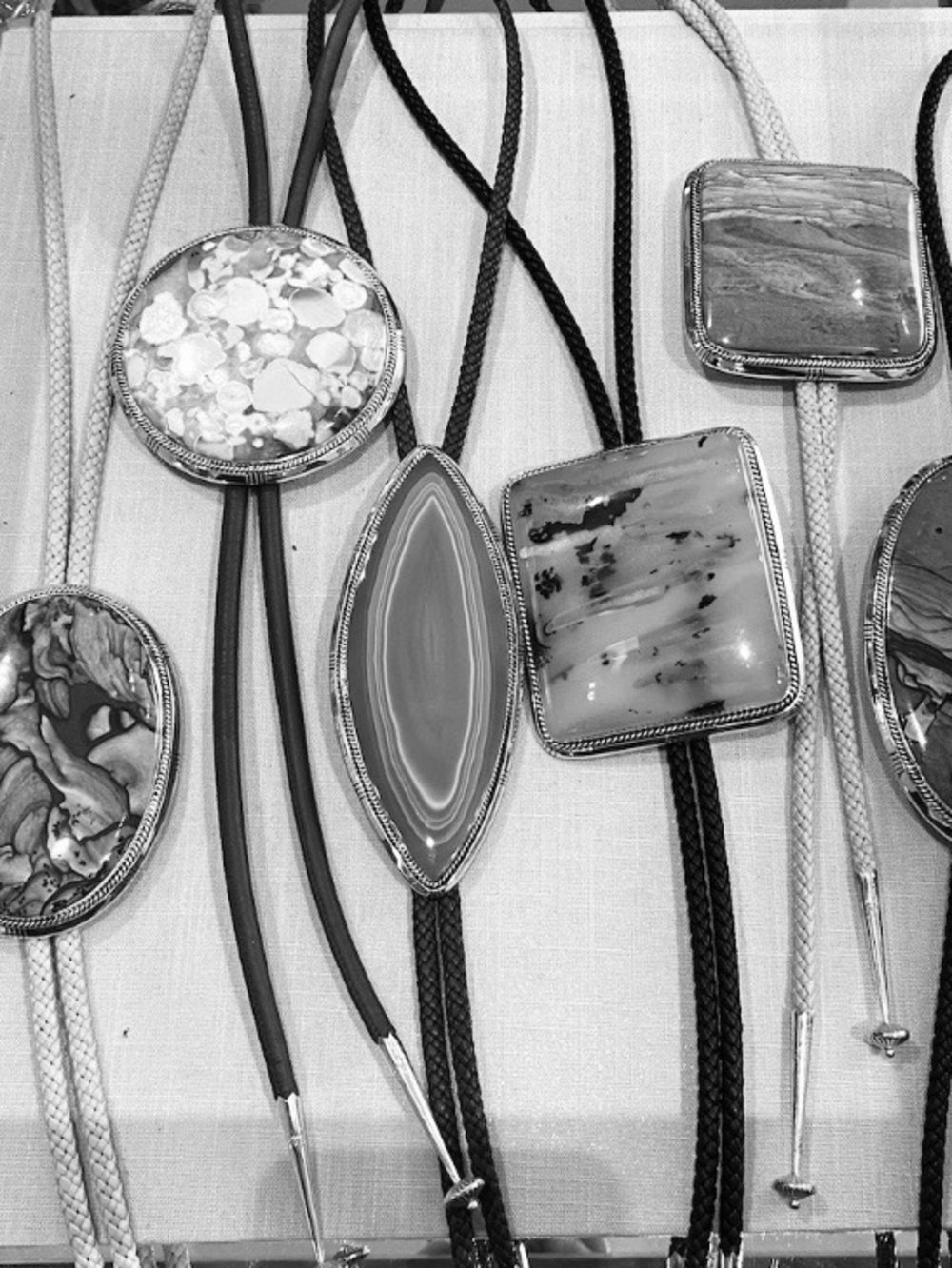 Jody Candrian- Boho Agate Bolo in Box - One of One